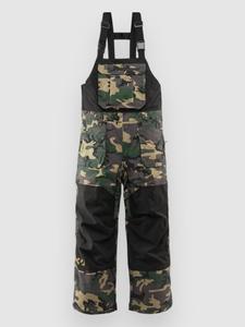 Штаны для сноуборда ThirtyTwo Basement Bib Pants, camo