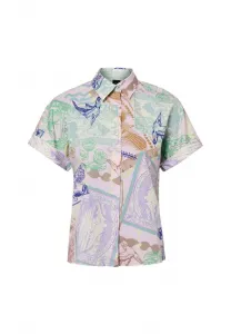 Блузка на пуговицах Marc Cain, Pink Tulle