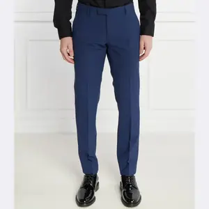 Шерстяные брюки узкого кроя Blayr Joop!, синий