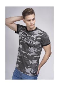 Мужская футболка приталенного кроя COBBETT LONSDALE, цвет Camo Grey