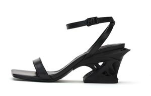 Сандалии с ремешком 6,3 см, без сахара, женские DAPHNE LAB, Classic Black