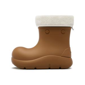 Короткие зимние сапоги Joker Shoes с подкладкой из овечьей шерсти, женские, каштанового цвета Beys, Chestnut