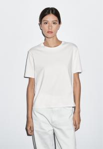 Футболка Massimo Dutti REGULAR FIT SHORT SLEEVE, White