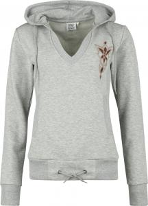 Толстовка с капюшоном Der Herr der Ringe Arwen & Aragorn, серый