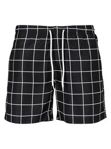 Плавки Urban Classics в черно-белом цвете