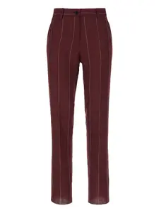 Костюм в тонкую полоску COLAMARINO, красный