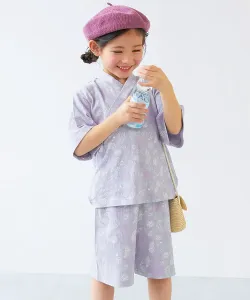 Удобная, мягкая и комфортная пижама-джинбэй с принтом по всей поверхности, 25SS