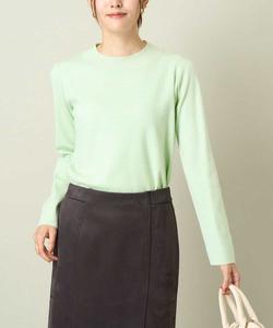 Вязаный свитер с высоким воротником, подходящий для невысоких женщин, можно стирать (можно комбинировать с другими нарядами) Avv, цвет Green