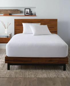 Комплект водонепроницаемых наматрасников и подушек из махровой ткани, полный Ella Jayne, белый