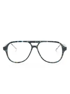 Очки-пилоты Thom Browne, синий