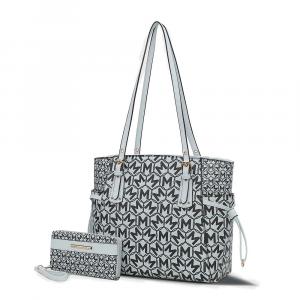 Сумка-тоут Pauline с кошельком от Mia K MKF Collection By Mia K., светло-голубой