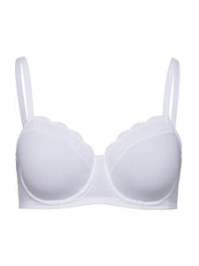 Бюстгальтер-футболка Hanro Cotton Lace, белый