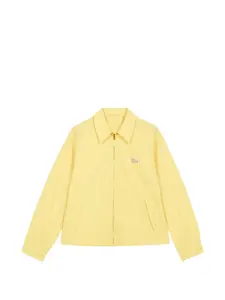 Бомбер с накладными карманами Fortela, желтый