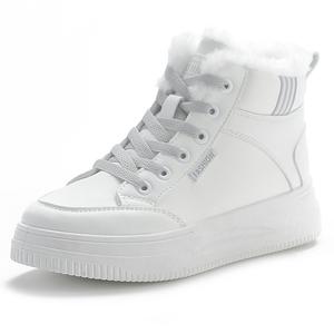 Женские высокие кеды Casual TONYBEAR, белый серый