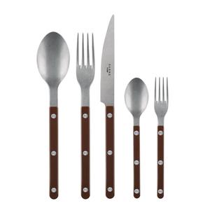 Набор столовых приборов Sabre Paris - 5-teilig, Bistrot, коричневый