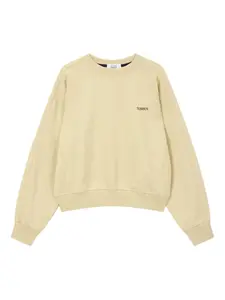 Толстовка с вышитым логотипом Studio Tomboy, бежевый