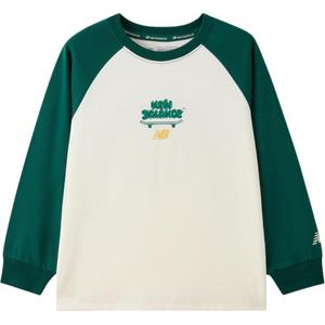 Футболка Sports Club для детей 3-7 лет New Balance, зеленый