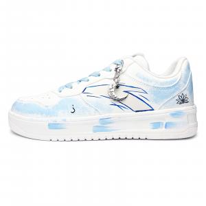 ANTA Свободные, нескользящие, легкие, низкие, унисекс, кроссовки для скейтбординга, небесно-голубые