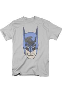 Футболка с коротким рукавом для взрослых Batman Bitman Gildan, серебряный