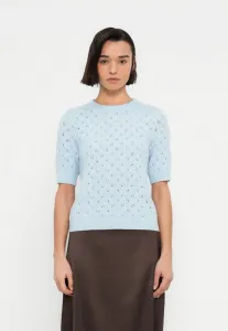 Джемпер с воротником-стойкой pclelou Pieces, Cashmere Blue