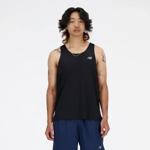 Беговая футболка New Balance "SPORT ESSENTIALS SINGLET", с этикеткой, черный