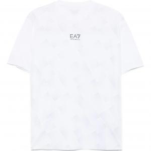 Футболка для тенниса ea7 EMPORIO ARMANI, белый