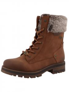 коричневые ботильоны Mustang