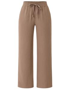 Широкие брюки WENOR Eleni, коричневый