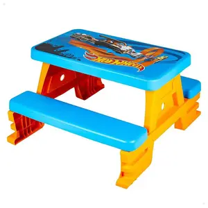 Детский пикник-столик Hot Wheels, желтый
