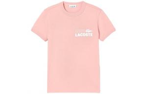 Футболка женская розовая Lacoste