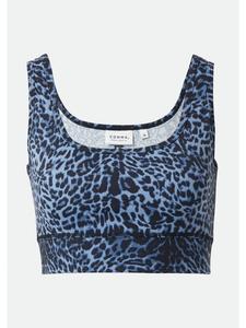 Футболка-бюстье в цвете 51A3_арктический синий comma