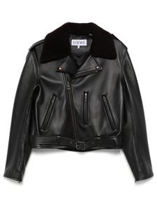 Байкерская куртка LOEWE, черный
