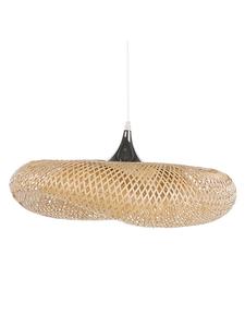 Beliani Подвесные светильники BOYNE в коричнево-серебристо-прозрачном исполнении - (Ш) 64 x (В) 118 x (Д) 64 см