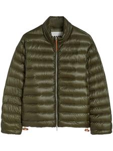 Jil Sander стеганый пуховик, зеленый