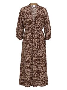 MADELEINE Летнее платье в коричневом цвете