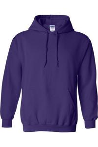Толстовка с капюшоном унисекс для взрослых Gildan Heavy Blend, фиолетовый