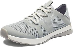 Женские кроссовки OLUKAI Huia, легкие и дышащие, комфортная посадка и резиновые подошвы с хорошим сцеплением, прочные и поддерживающие, серый