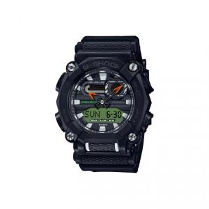 CASIO Часы Men Liquid Crystal/Analog Dual Display Series Black Watch GA-900E-1A3PR, Black
