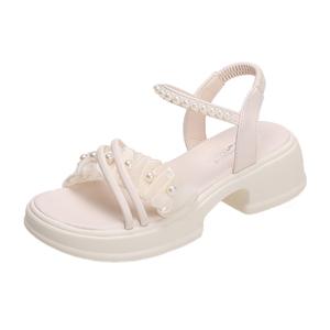 Женские сандалии на одной застежке PARK DANCE, бежевый