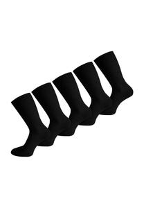 10 пар оздоровительных носков с высоким содержанием хлопка normani, черный