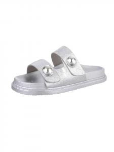 Мюли Ital-Design, серебряный