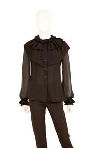 Женская блузка черная Samuel Dong