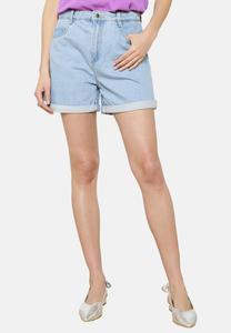 Джинсовые шорты HIGH WAISTED LolaLiza, светло-голубой