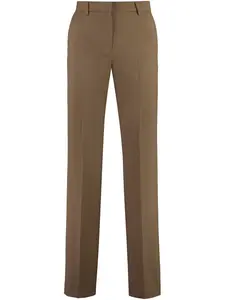 Брюки Ambra из шерстяной смеси Pt Torino, коричневый