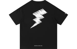 Футболка Pokemon Unisex VEIDOORN, Пикачу графитово-черная + Коллаборационные баскетбольные носки 1 пара (случайный цвет)