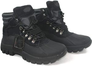 Зимние водонепроницаемые зимние ботинки для мужчин LABO, черный