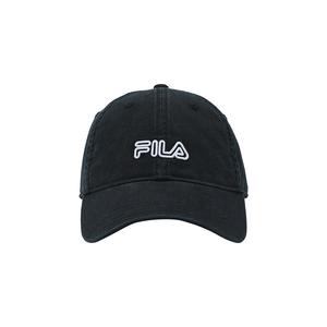 FILA Хлопковая бейсболка унисекс угольно-черная, Jet Black