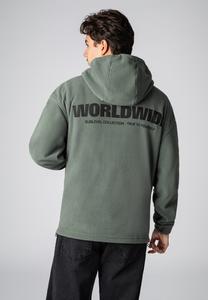 Худи Sublevel WORLDWIDE , Dark-Green/Dark Green