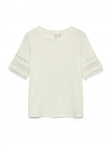 VERO MODA Футболка 'VMIVACY' в белом цвете