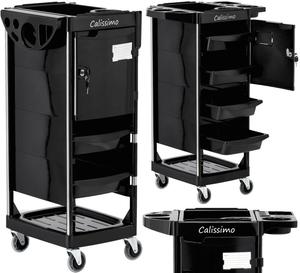 Calissimo, Парикмахерский помощник по красоте для салона, универсальный шкаф-тележка, стол на колесах X10-c